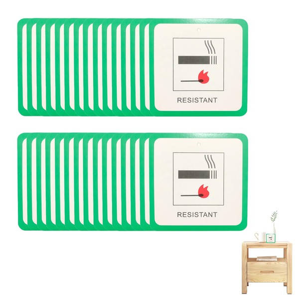 30PCS Fire Safety Labels for Furniture Dl7 Safety Hanging Fire