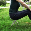Portable Aluminum Alloy Folding Chair Stool for Outdoor Camping Picnic
