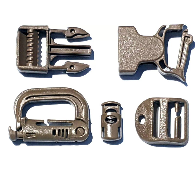 USMC Coyote Buckle Set QR Repair Kit for FILBE Pack