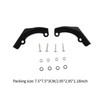 Generic Snow Thrower Blower Wear Pads Black Snowblower Maintenance Kit