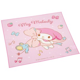 Skater KB4 Lunch Cloth, 16.9 x 16.9 inches (43 x 43 cm), Made in Japan, Sanrio My Melody Big Ribbon, Girls
