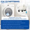 5859EA1004P Washer Drain Pump Assembly,5859EA1004P Washer Drain Pump Motor Compatible