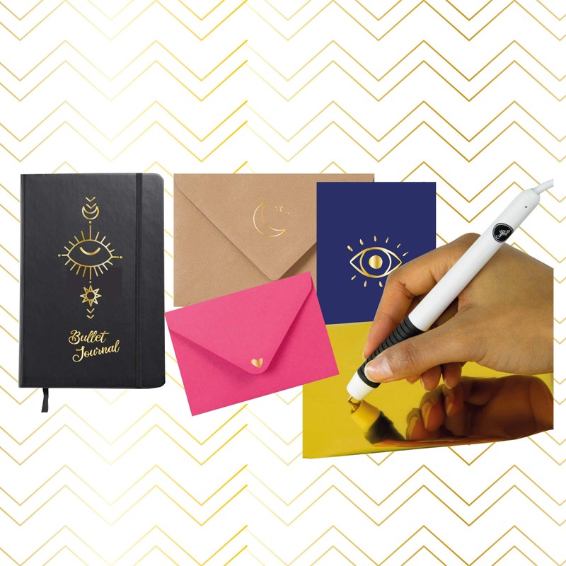 Crafts&Co® Hot Foil Pen | Foil Quill with USB Hot