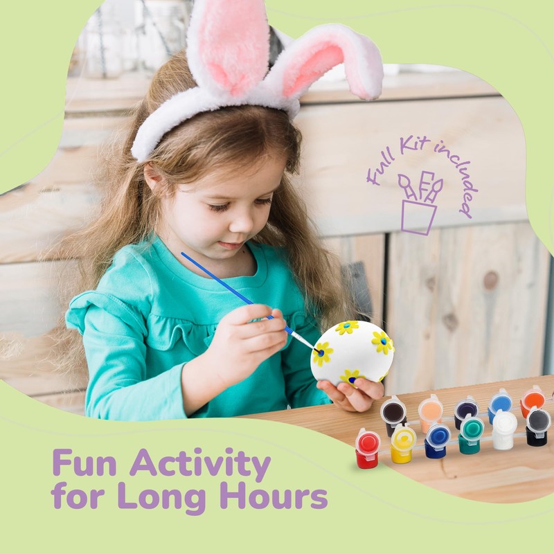 ArtCreativity ArtCreativity 3D Easter Egg Painting Kit - Easter Craft