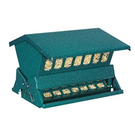 Heritage Farms Absolute II Squirrel-Proof Bird Feeders Green Heritage Farms 7536 Pole and