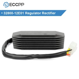 ECCPP Voltage Regulator Rectifier Fit for 2005-2009 Suzuki Boulevard 1992-1995 Suzuki DR650SE 1996-2004 Suzuki Intruder 1400 1996-2004 Suzuki Intruder 800 32800-12E01 Rectifier Regulator