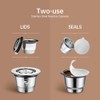 Reusable Nepresso Capsules - i Cafilas Stainless Steel Refillable Pods