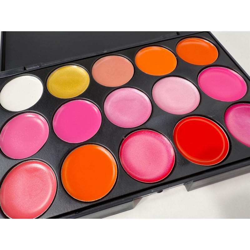 15 Colours Multi Function Palette for Lips, Face and Eyes