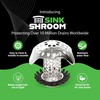 SinkShroom Ultra Revolutionary Bathroom Sink Drain Protector, Stainless Steel with