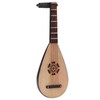 Lute Model Ornaments Simulation Pipa Chinese Guitar Stringed Instrument Decor