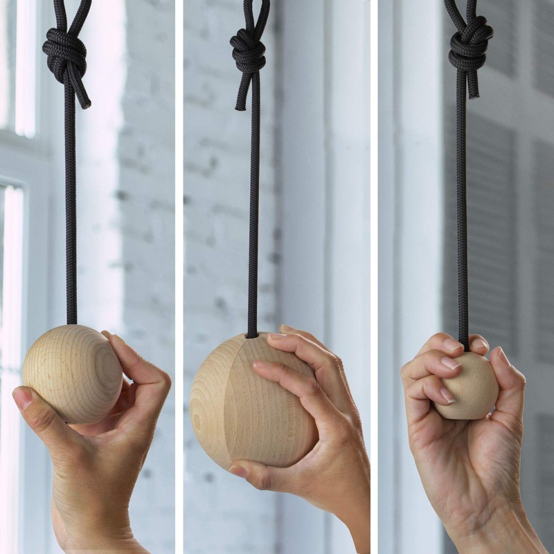 ALPIDEX Set of 2 Training Balls Ball Handle Diameter 5