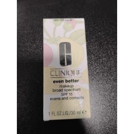 Clinique Even Better Makeup Broad Spectrum SPF 15 (WN 122 Clove) 1oz Foundation
