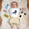 Azeeda 'Cute Pigeon' Soft Cotton Baby Bib (BI00061527)
