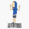 Cornholio Bumper Sticker Window Vinyl Decal 5"