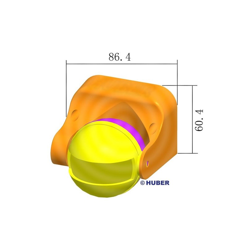 HUBER Motion 60HF Radar Motion Sensor 180° Indoor/Outdoor Motion Sensor