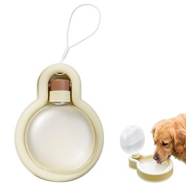 Botella de Agua para Perro Plegable, 500ML Bebedero para Perro Portátil, Dispensador de Agua para Perros para Caminar, Senderismo, Viajes