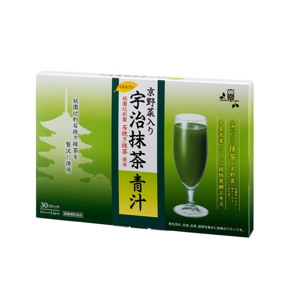 mineruヴxa 京野 Choy with 宇治 Matcha Blue Juice
