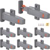 Self-Closing Push to Open Cabinet Hardware CBRIVE 8 Pack Push