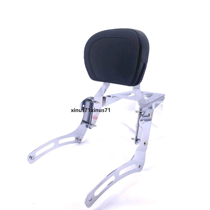 JMei Sissy Bar Backrest with Luggage Rack For Kawasaki Vulcan