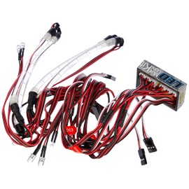 Carson 500906153 Modell Sport Lichteinheit weiß gelb rot blau 4-6V DC, 1-er Pack