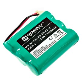 Synergy Digital Cordless Phone Batteries, Compatible with IBM IBM Cordless Phone, (Ni-MH, 3.6V, 1500 mAh), Combo-Pack Includes: 3 x SDCP-H313 Batteries