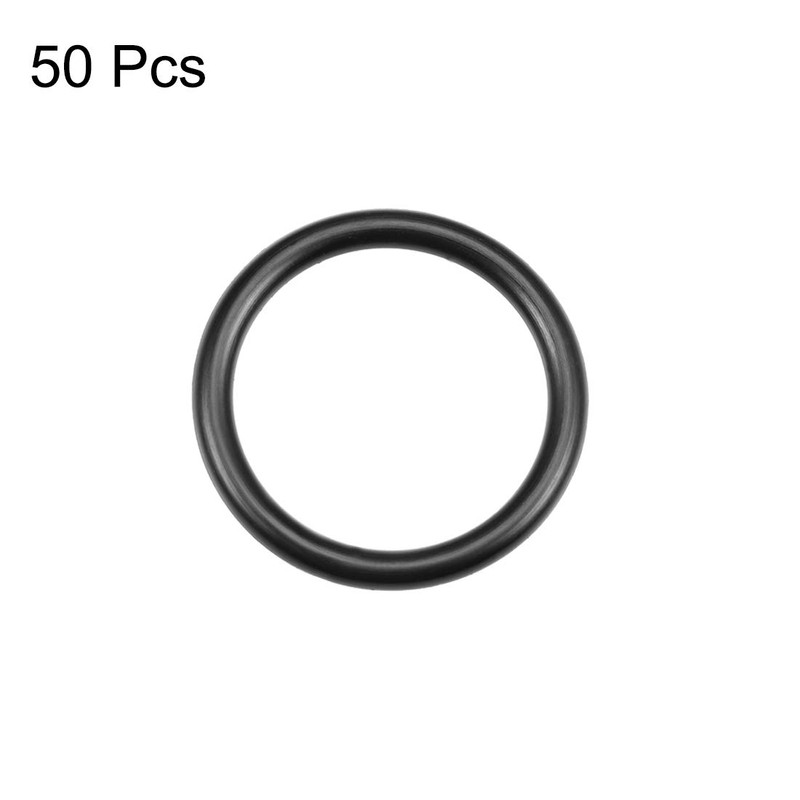 sourcing map Nitrile Rubber O-Rings 24 mm OD 19 mm
