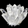 Extra Large Rough Clear Quartz White Crystal Cluster and Green