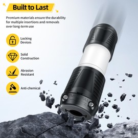 NEMA L14-20P Generator Locking Plug Twist/Turn Locking Male Connector Repair Extension Cord End 20 Amp 125/250V 3 Pole 4 Prong Industrial Grade ETL Listed