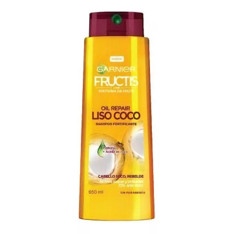 Garnier Shampoo Garnier Fructis Reparación de aceite Coco en tubo