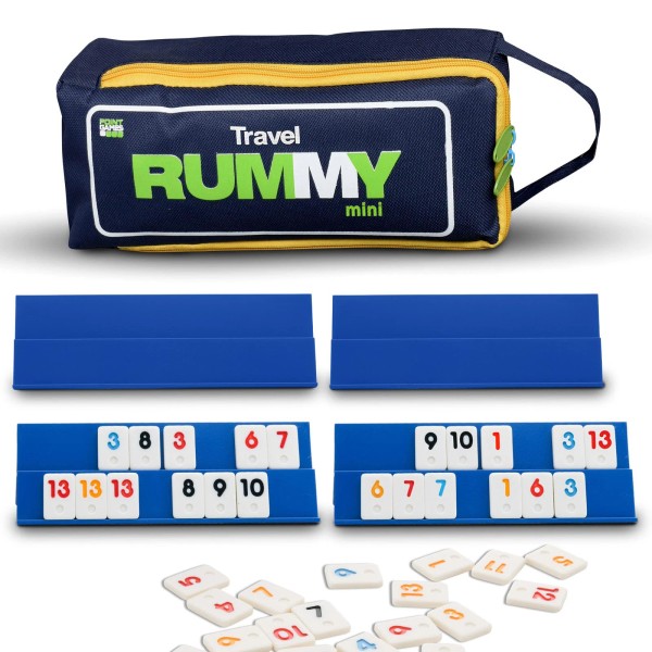 Point Games Mini Travel Rummy Game Set 106 High Quality