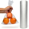 Clear Plastic Food Bags On a Roll - 500 Pack,