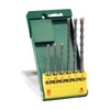 Bosch 6 pcs. Hammer Drill Bit Set SDS plus (for Concrete, Ø 5-8 mm, Accessory Hammer Drill)