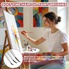 sourcing map 30Pcs Fine Pointed Miniature Paint Brushes(Black #0)