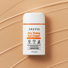 Airztin 에어리 토닝 선크림 SPF50+ PA++++ Airy Toning Sunscreen SPF50+ PA++++