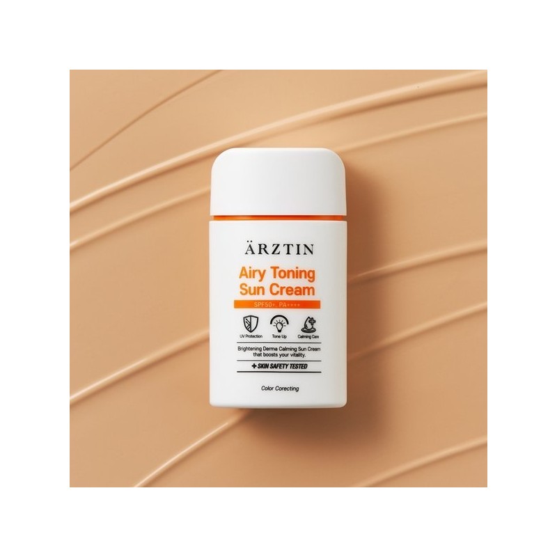Airztin 에어리 토닝 선크림 SPF50+ PA++++ Airy Toning Sunscreen SPF50+