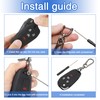 TOMALL 2 Pack for Ford Key Fob Cover Keychain, 4