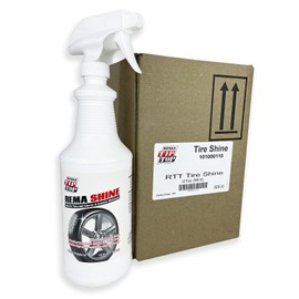 4 Bottles of Rema Shine 32oz Tire Shine Spray Bottle Water Based Silicon Tire Dressing