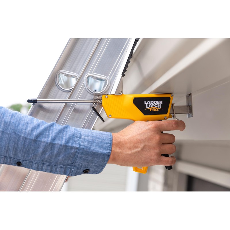 Ladder Latch Pro - Ladder Safety Device - Lightweight, Installs