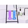 Magik Silicone Bath Shower Towel Rub Brush Pull Back Strip