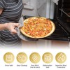 YEUIKERR 8 Pieces Gold Pizza Pan Bulk 12 inch Stainless