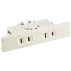 Panasonic WF2039W Mini Double Outlet for Furniture White