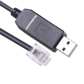 USB to RJ11 RJ12 RS232 Serial Converter Cable for Keyence PLC Communication Cable