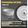 Freestanding Tub Drain Rough-in Kit, Freestanding Bathtub Drains Installation Free
