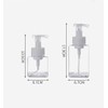 Empty Clear Plastic Foamer Liquid Soap Pump Bottle Foaming Soap