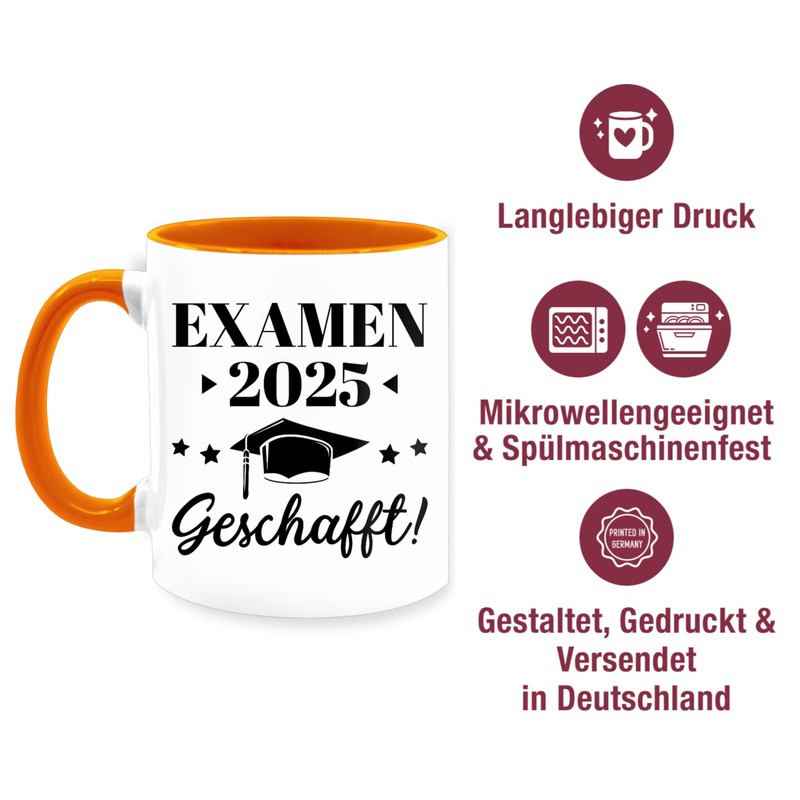 Tasse Tassen 325ml - Abi & Abschluss - Examen 2025