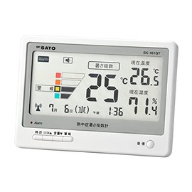 Sato Measuring Instrument Heatstroke Heat Index Meter Indoor Only SK-161GT