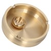 Brass Ashtray Handcrafted Modern Stylish Style Easy Cleaning Portable Decorative