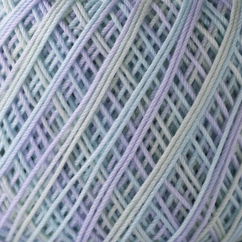 Olympus Thread Emy Grande Mixed Lace Thread, Fine Col.M3, Purple,