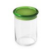 Omada Design jar in Plastic with a Plastic Closing Cap,