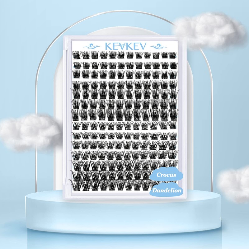 Lash Clusters 168 Pcs Cluster Lashes Eyelash Clusters DIY Cluster